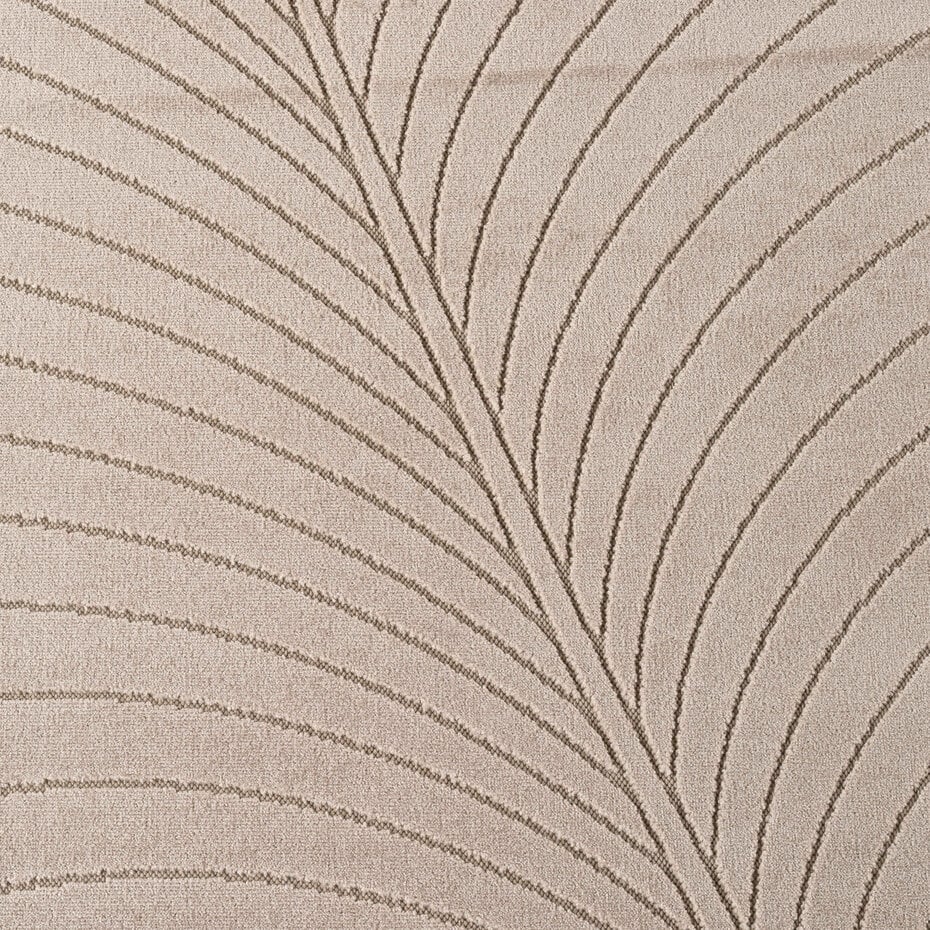 Palmblad binnen- en buitenkleed – Novara Beige Palmblad binnen- en buitenkleed – Novara Beige