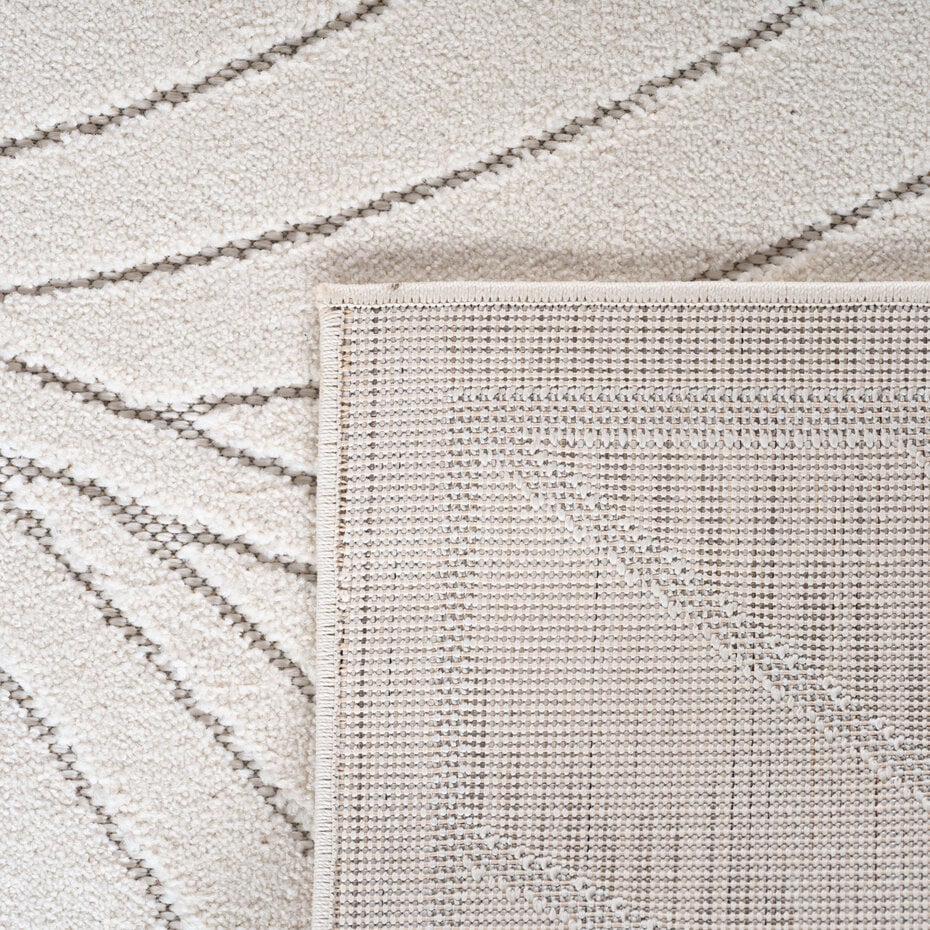 Palmblad binnen- en buitenkleed – Novara Creme Palmblad binnen- en buitenkleed – Novara Creme