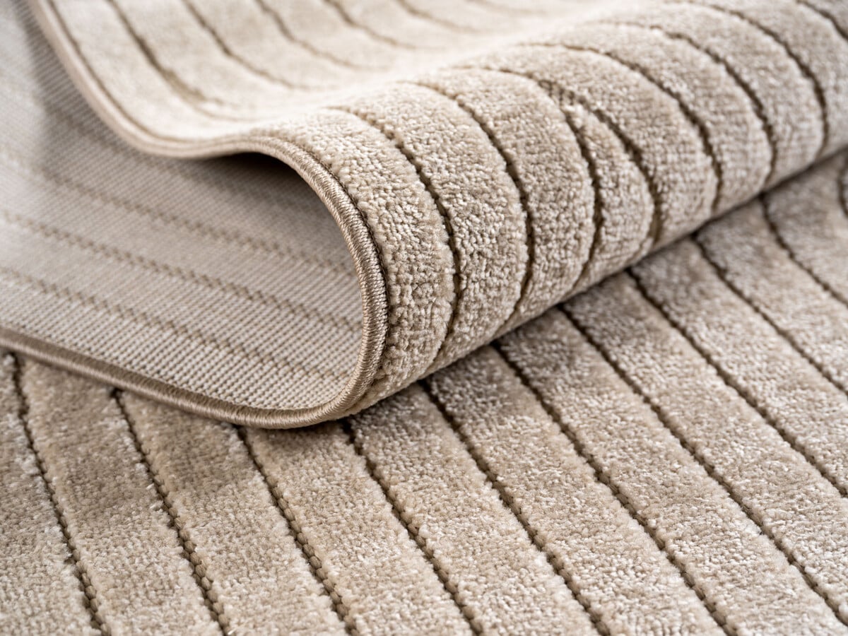 Rond Japandi binnen- en buitenkleed - Novara Beige Rond Japandi binnen- en buitenkleed - Novara Beige
