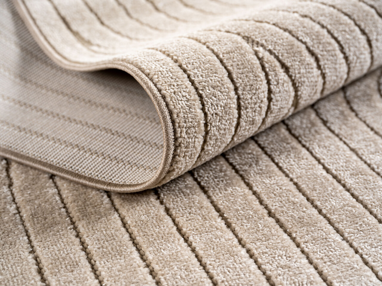 Rond Japandi binnen- en buitenkleed - Novara Beige Rond Japandi binnen- en buitenkleed - Novara Beige