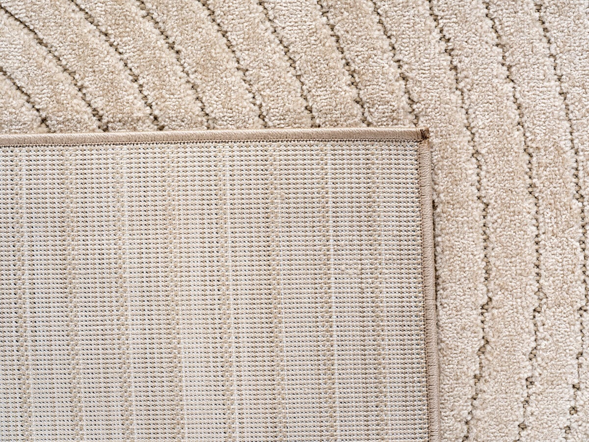 Rond Japandi binnen- en buitenkleed - Novara Beige Rond Japandi binnen- en buitenkleed - Novara Beige