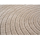 Rond Japandi binnen- en buitenkleed - Novara Beige Rond Japandi binnen- en buitenkleed - Novara Beige