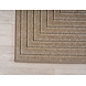 Rond modern binnen- en buitenkleed - Novara Beige