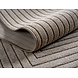 Rond modern binnen- en buitenkleed - Novara Beige