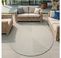 Rond modern binnen- en buitenkleed - Novara Creme