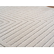 Rond modern binnen- en buitenkleed - Novara Creme Rond modern binnen- en buitenkleed - Novara Creme