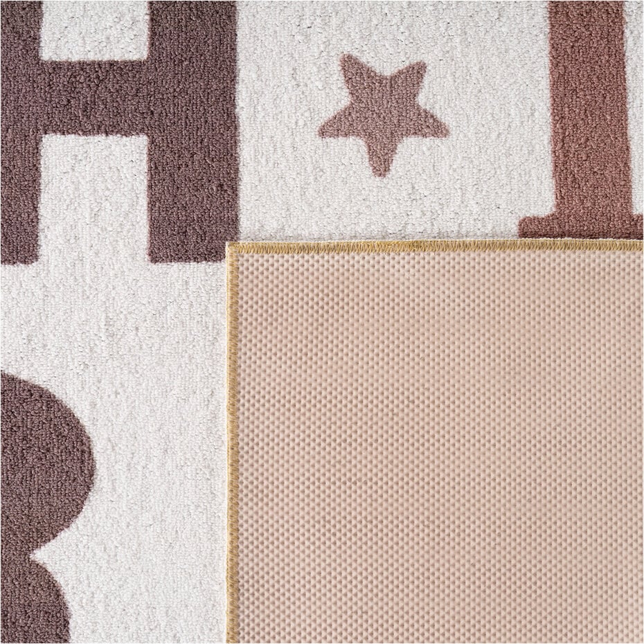 Kinderkamer vloerkleed - Coco Alfabet Creme/Kleurrijk Kinderkamer vloerkleed - Coco Alfabet Creme/Kleurrijk