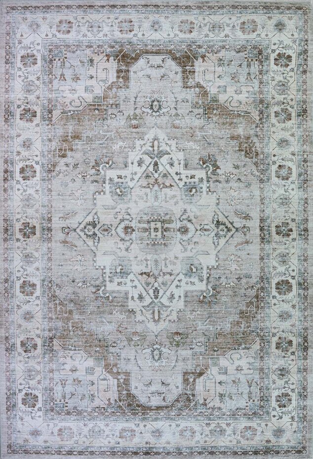 Vintage vloerkleed - Burano Taupe/Grijs/Beige