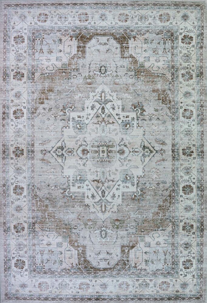 Vintage vloerkleed - Burano Taupe/Grijs/Beige