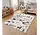 Kinderkamer vloerkleed - Coco Bosavontuur Creme/Grijs