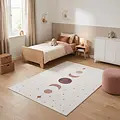 Kinderkamer vloerkleed - Coco Maan Creme