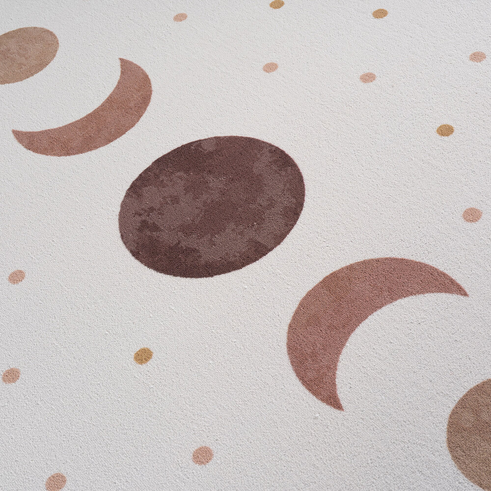 Kinderkamer vloerkleed - Coco Maan Creme