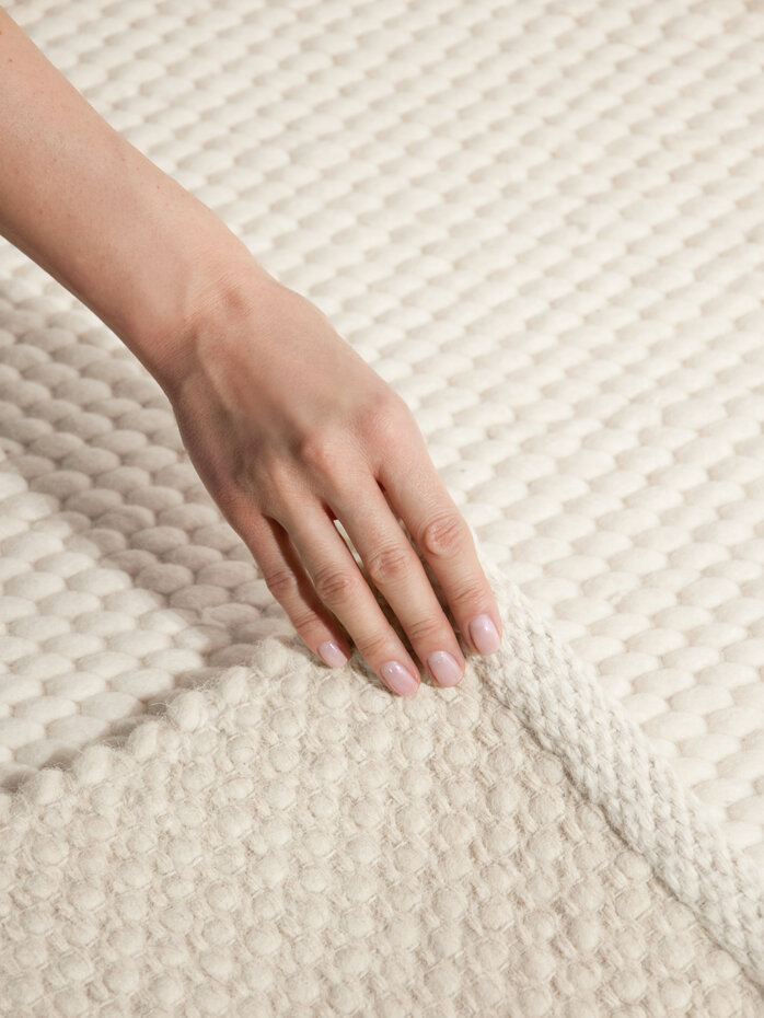 Wollen vloerkleed - Lyon Creme Wollen vloerkleed - Lyon Creme