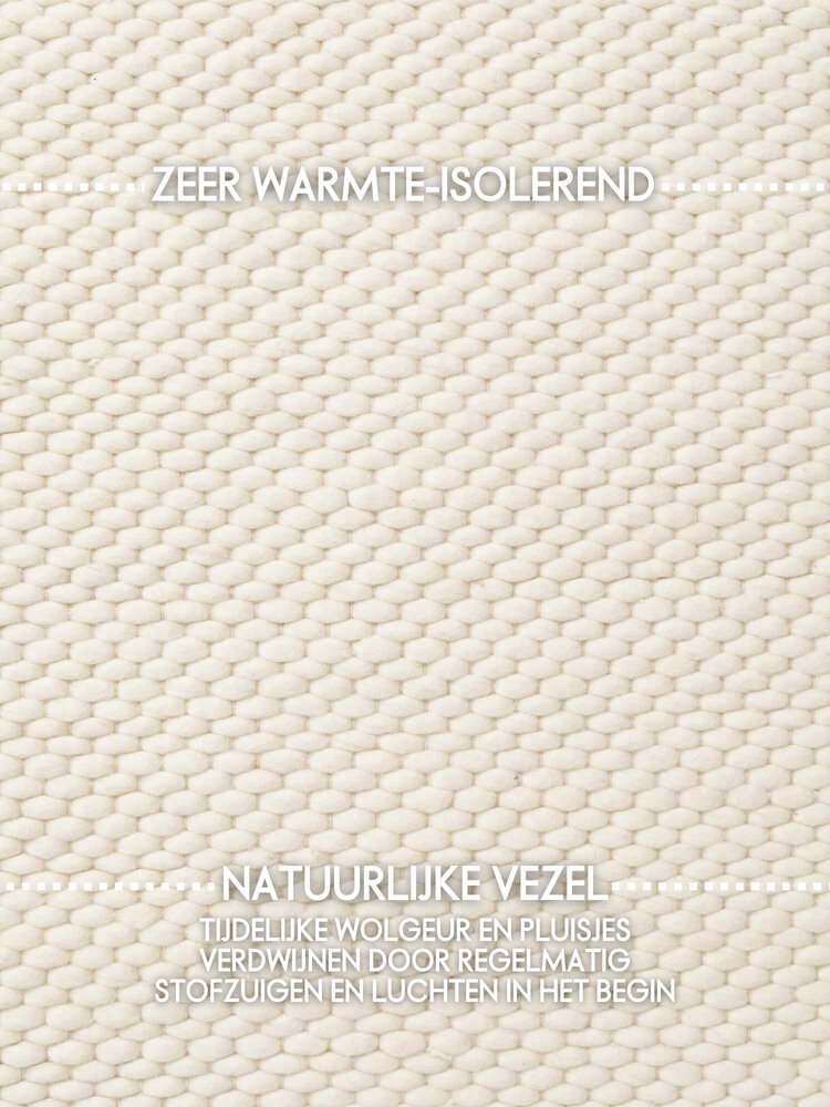 Wollen vloerkleed - Lyon Creme Wollen vloerkleed - Lyon Creme