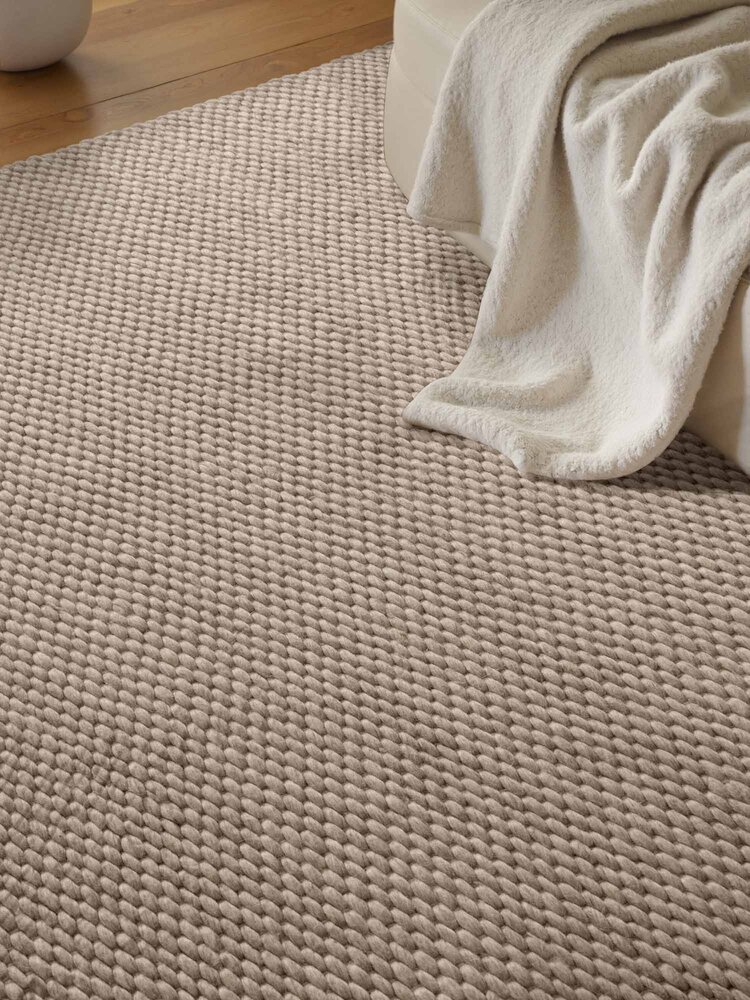 Wollen vloerkleed - Lyon Beige Wollen vloerkleed - Lyon Beige