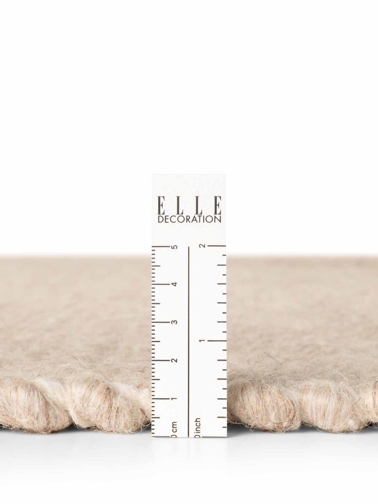 Wollen vloerkleed - Lyon Beige Wollen vloerkleed - Lyon Beige