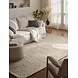 Wollen vloerkleed - Lyon Creme/Bruin Wollen vloerkleed - Lyon Creme/Bruin