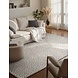 Wollen vloerkleed - Lyon Creme/Grijs Wollen vloerkleed - Lyon Creme/Grijs