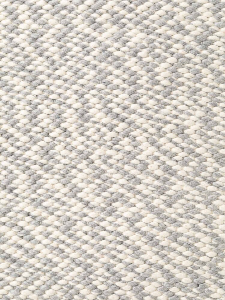 Wollen vloerkleed - Lyon Creme/Grijs Wollen vloerkleed - Lyon Creme/Grijs