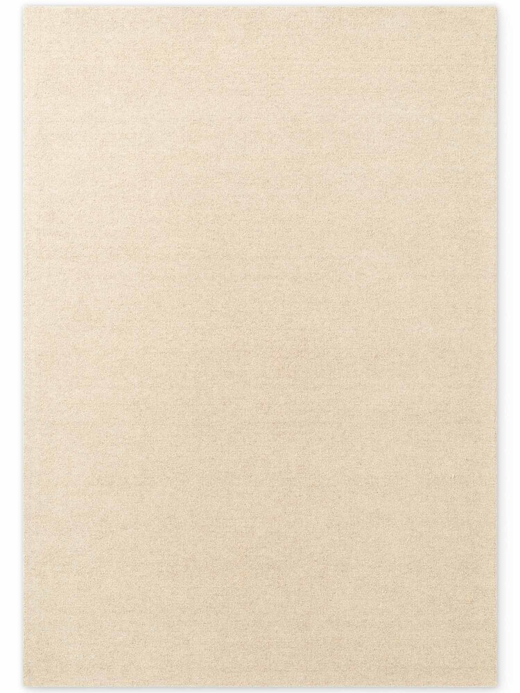 Wollen vloerkleed - Puristic Boucle Lichtbeige Wollen vloerkleed - Puristic Boucle Lichtbeige