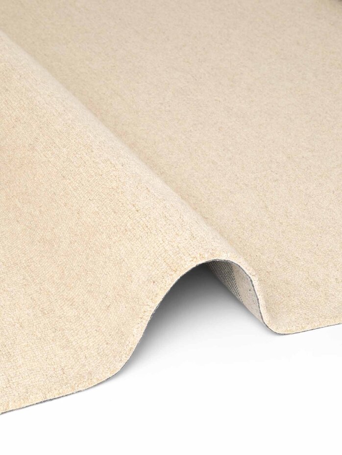 Wollen vloerkleed - Puristic Boucle Lichtbeige Wollen vloerkleed - Puristic Boucle Lichtbeige