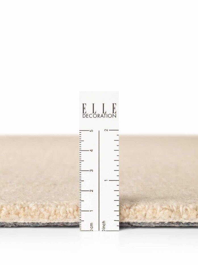 Wollen vloerkleed - Puristic Boucle Lichtbeige Wollen vloerkleed - Puristic Boucle Lichtbeige