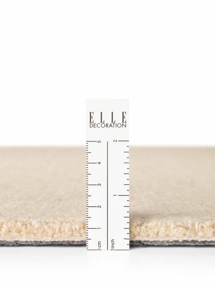 Wollen vloerkleed - Puristic Boucle Lichtbeige Wollen vloerkleed - Puristic Boucle Lichtbeige