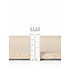 Wollen vloerkleed - Puristic Boucle Lichtbeige Wollen vloerkleed - Puristic Boucle Lichtbeige