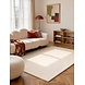 Wollen vloerkleed - Puristic Boucle Naturel Wit Wollen vloerkleed - Puristic Boucle Naturel Wit