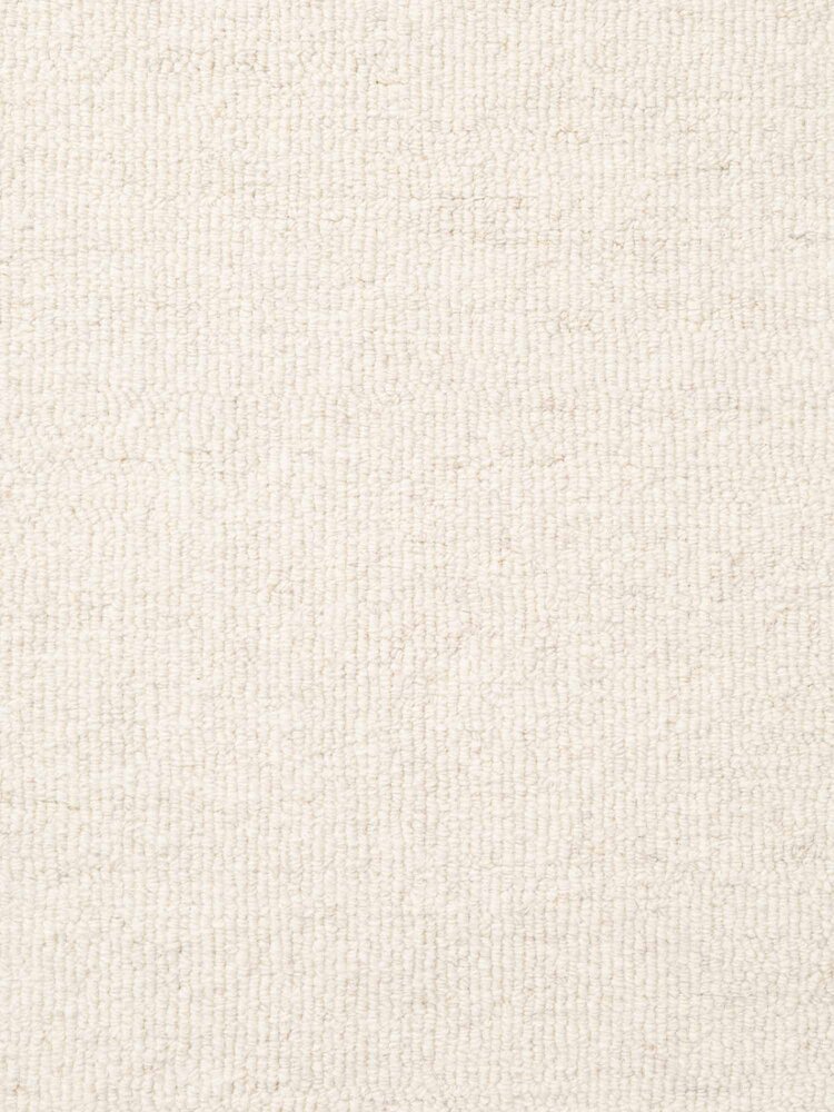 Wollen vloerkleed - Puristic Boucle Naturel Wit Wollen vloerkleed - Puristic Boucle Naturel Wit