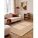 Wollen vloerkleed - Puristic Boucle Beige Wollen vloerkleed - Puristic Boucle Beige