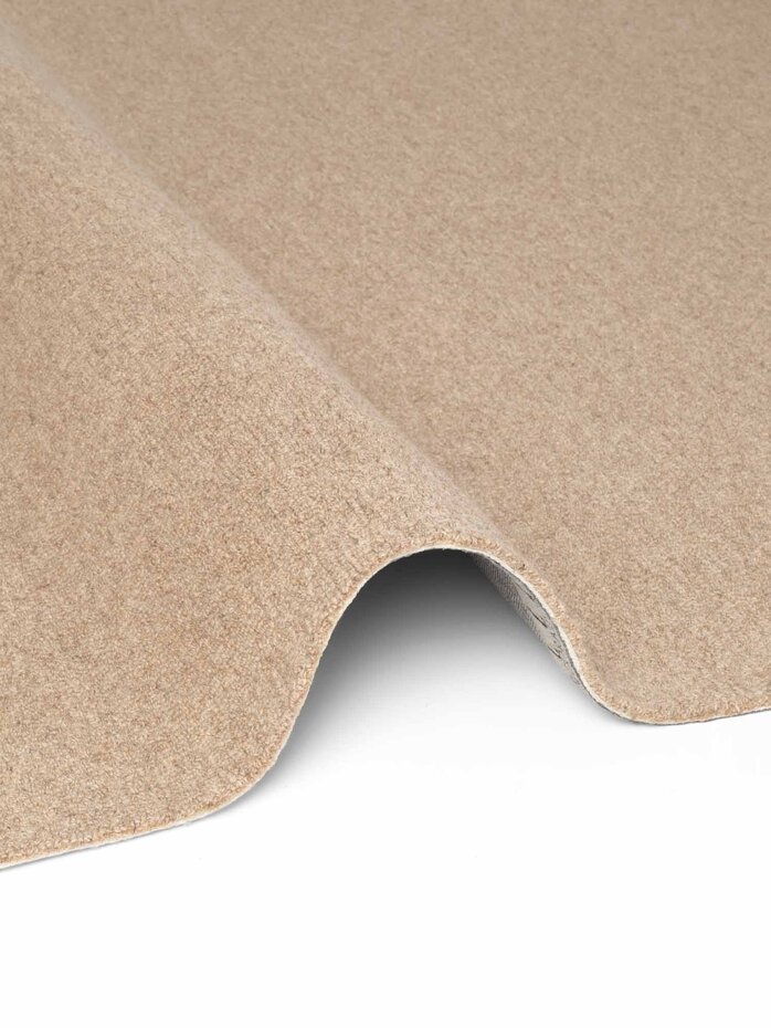 Wollen vloerkleed - Puristic Boucle Beige Wollen vloerkleed - Puristic Boucle Beige