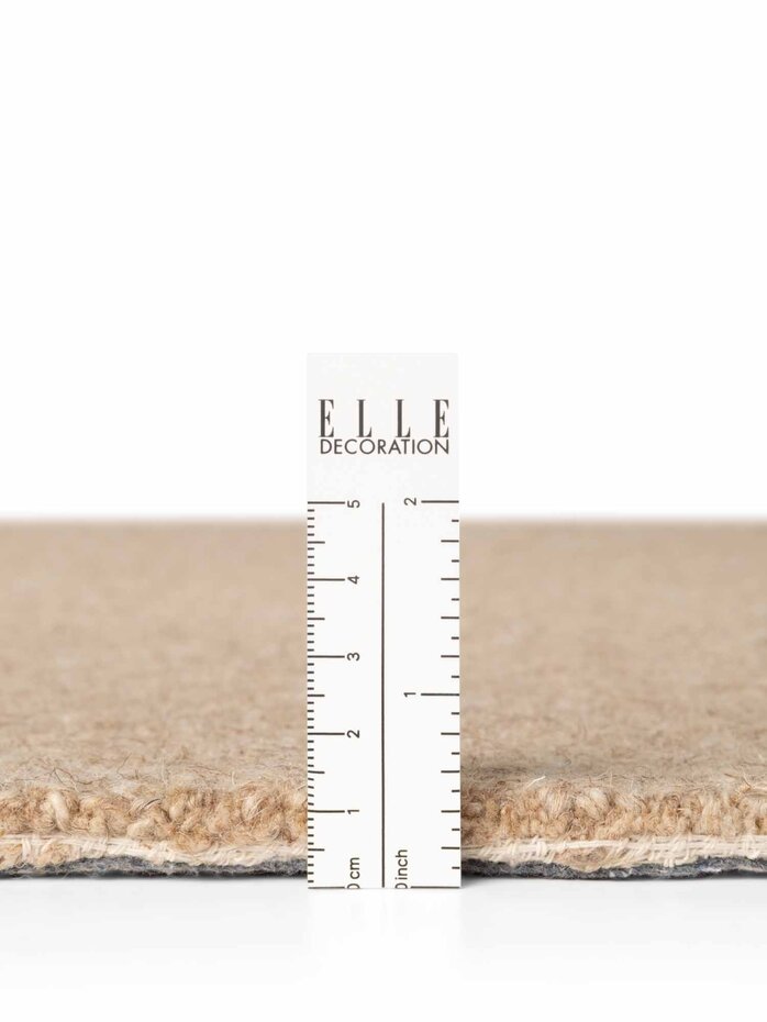 Wollen vloerkleed - Puristic Boucle Beige Wollen vloerkleed - Puristic Boucle Beige
