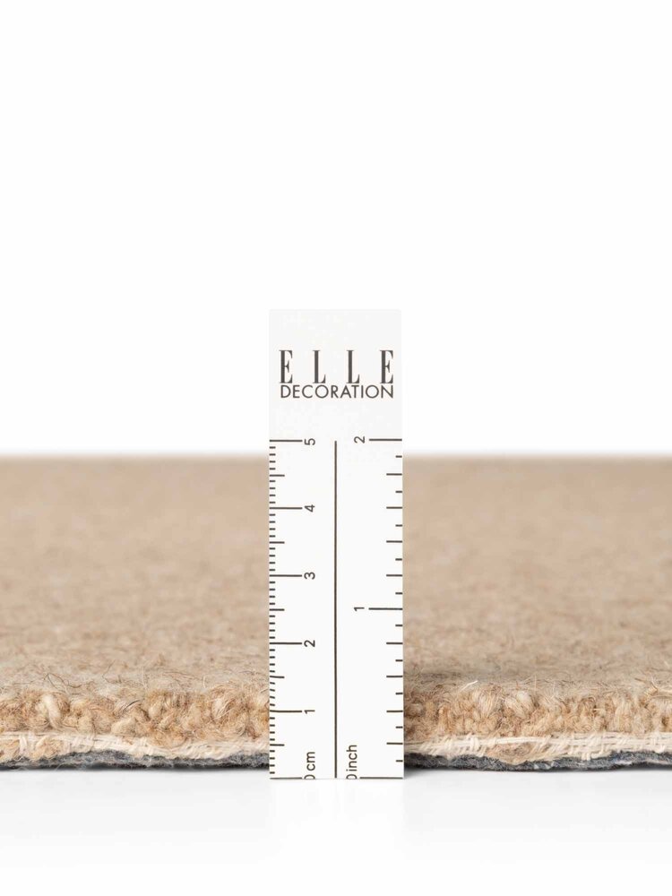 Wollen vloerkleed - Puristic Boucle Beige Wollen vloerkleed - Puristic Boucle Beige