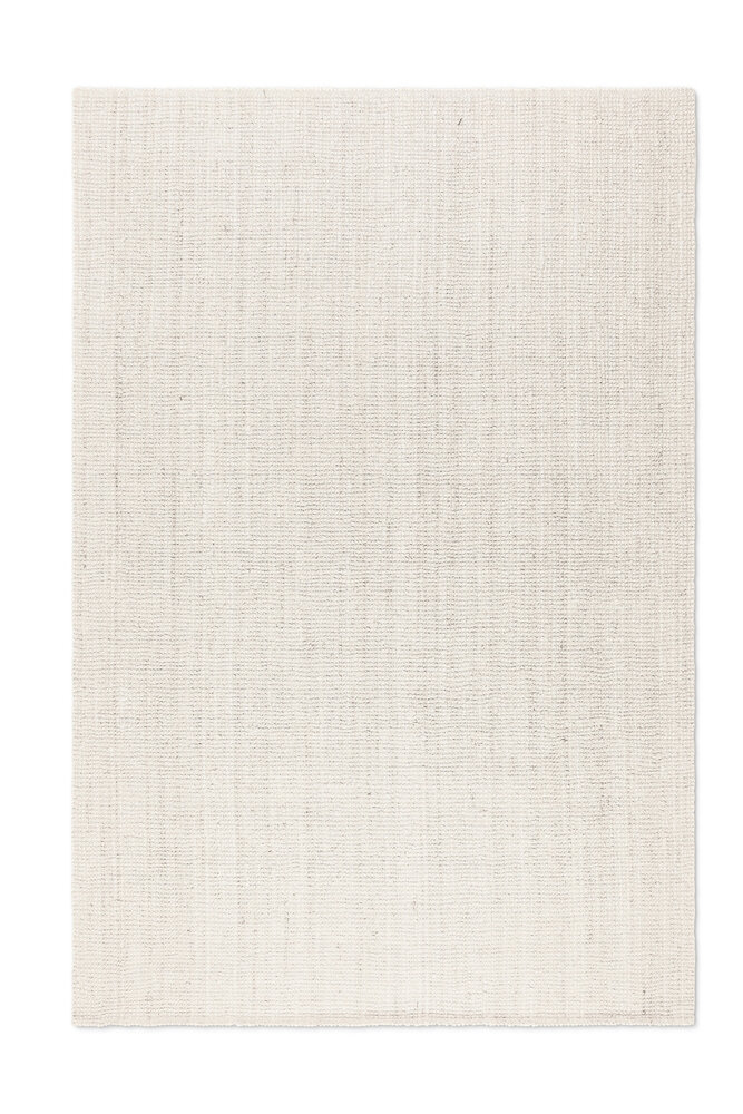 Handgeweven Jute vloerkleed - Bouclé Jaipur Wit Handgeweven Jute vloerkleed - Bouclé Jaipur Wit
