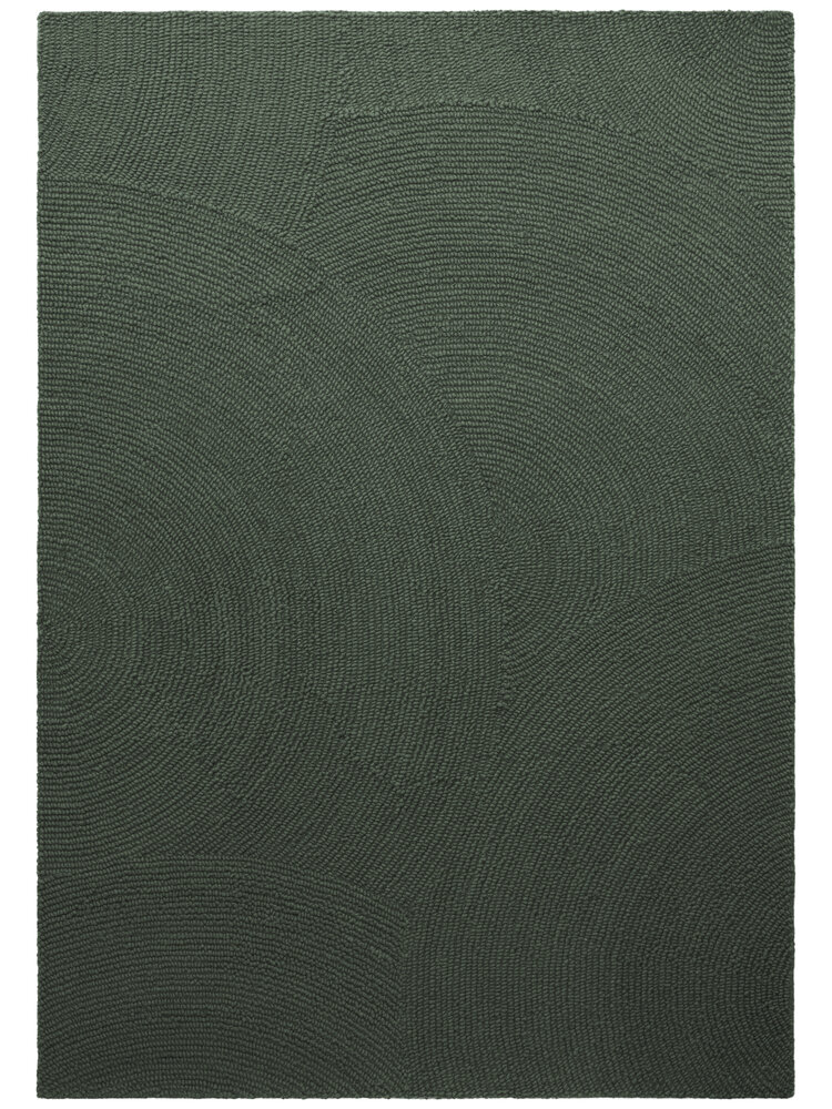 Wollen Japandi vloerkleed - Calmio Groen Wollen Japandi vloerkleed - Calmio Groen