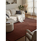 Wollen Japandi vloerkleed - Calmio Terracotta