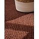 Wollen Japandi vloerkleed - Calmio Terracotta Wollen Japandi vloerkleed - Calmio Terracotta