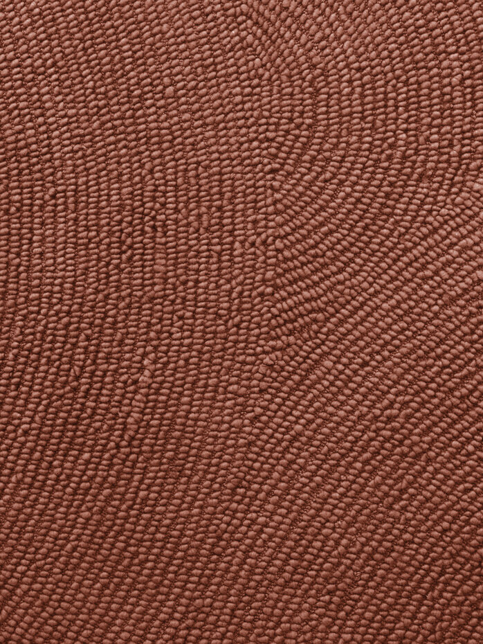 Wollen Japandi vloerkleed - Calmio Terracotta Wollen Japandi vloerkleed - Calmio Terracotta