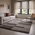 Manhattan Shaggy vloerkleed - taupe