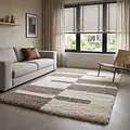 Manhattan Shaggy vloerkleed - Beige