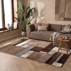 Modern vloerkleed - Vernazza Bruin/Grijs