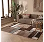 Modern vloerkleed - Vernazza Bruin/Grijs