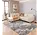 Alba Modern Grijs / Goud vloerkleed - Marmer Design