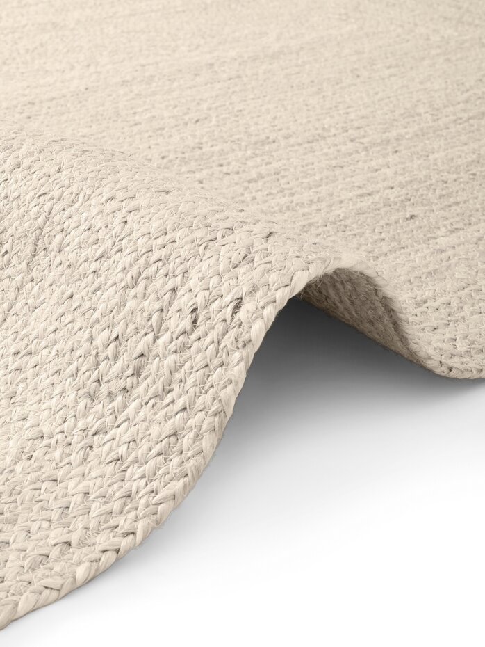 Jute vloerkleed - Juno Wit Jute vloerkleed - Juno Wit