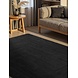 Jute vloerkleed - Juno Zwart Jute vloerkleed - Juno Zwart