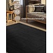 Jute vloerkleed - Juno Zwart Jute vloerkleed - Juno Zwart