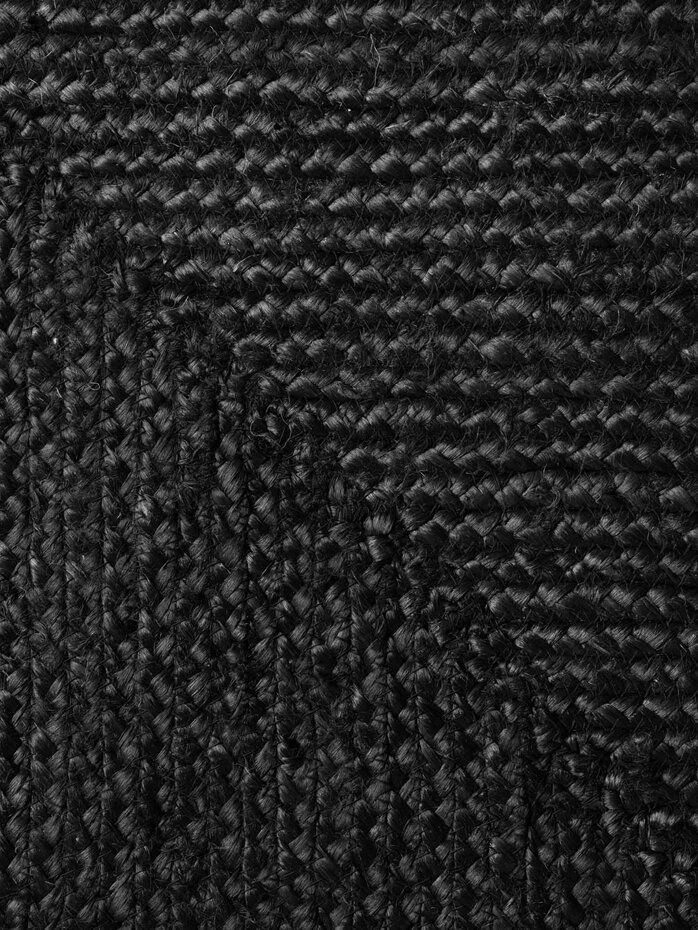 Jute vloerkleed - Juno Zwart Jute vloerkleed - Juno Zwart