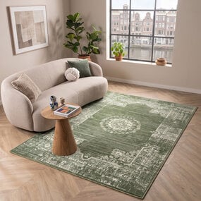 Vintage vloerkleed - Antico Groen Vintage vloerkleed - Antico Groen
