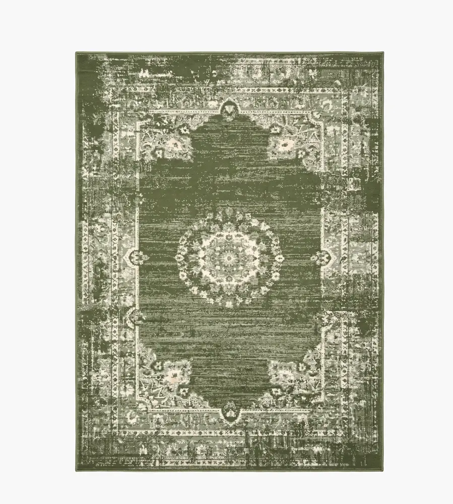 Vintage vloerkleed - Antico Groen